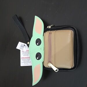 The Child Mandalorian Baby Yoda Star Wars Loungefly Wristlet Belt Bag Disney